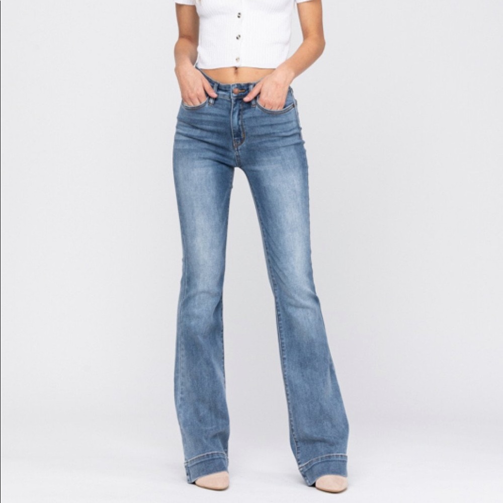 LAST ONE Brand New Judy Blue Trouser flare NWT!! - Picture 2 of 12